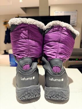 Lafuma Women's Purple Winter Snow Boots - Insulated Fur Lining